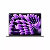 Apple 2023 MacBook Air portatile con chip M2: display Liquid Retina da 15,3', 8GB di RAM, 512GB di archiviazione SSD, videocamera FaceTime HD a 1080p. Compatibile con iPhone/iPad - Grigio siderale