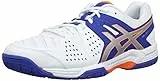 Asics Gel-Dedicate 4, Scarpe Outdoor Multisport Uomo, Blue/Silver/Flash Orange 4293, 41.5 EU