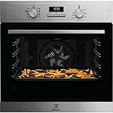 Electrolux EOM3H00X Forno Multifunzione AirFry, Multiotto, Funzione Pizza, Capienza 72 L, Argento (Silver), 56.8 x 59.4 x 58.9 cm