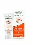 Equilibra Viso, Vitaminica, Crema Fattore Difesa, con Complesso Multivitaminico, Oli di Carota e Mango, Estratto del Litchi, Difende e Protegge la Viso 365 Giorni L'anno, 75 ml