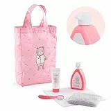 Corolle- 140710 - Cofanetto da Toilette per Bambolotto, 36 cm e 42 cm, Colore: Rosa