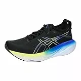 ASICS Nimbus 25 Uomo Scarpe da Running Nero Giallo