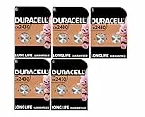10X Duracell Cr 2430 Lithium (5 Blister Da 2 Batterie) 10 Pile