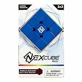 Nexcube 3x3 Classic, Cubo per Speedcuber, Massima Velocità, Senza adesivi con Riposizionamento Preciso e doppio sistema di regolazione - Multicolore