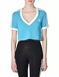 adidas Cropped Tee, T-Shirt Donna, App Sky Rush, 44