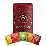 Pukka Herbs Festive Collection, Confezione Regalo Natalizia, Bustine Tè E Tisane Assortite Biologiche, 30 Unità, Vaniglia, ‎14.9 x 10.5 x 10.3 cm, 57.6 grammi