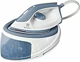 Electrolux E5ST1-2DB Caldaia a vapore con piastra antigraffio, colpo vapore 200gr, potenza massima 2400W, Denim Blu