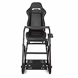 VEVOR Driving Simulator RS6 Racing Simulator Cab GtaF con supporto per schermo argento triplo o semplice con sedile di gioco del simulatorem per Nvidia Shield
