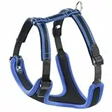 Ferplast Pettorina per Cane Taglia Media ERGOCOMFORT MEDIUM, Pettorina Regolabile per Cane, Comoda, Imbottita, Chiusura a Doppia Microregolazione, Rilascio Rapido