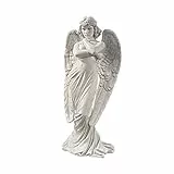Design Toscano DB383094 Statua Angelo di Monteverde, Bianco