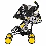 Daisy Chain Little Zipp, Passeggino per Bambole - Raccomandata per Bambini dai 18 Mesi ai 3 Anni. (Bumblebee)