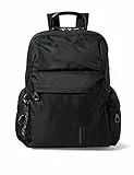 Mandarina Duck Md 20 P10qmtt2, Zaino Donna, Nero (Black), 26x37.5x14 L x H W