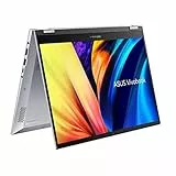 ASUS Vivobook Flip 14 TP3402VA-LZ181W, Notebook in alluminio con Monitor 14' Glossy touchscreen, Intel Core 13ma gen i3-1315U, RAM 8GB, 256GB SSD PCIE, Windows 11 Home, Argento