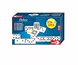 noris-spiele GmbH NOR08003 Deluxe domino Doppel 22,9 cm gioco da tavolo