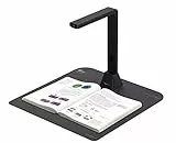 IRIScan Desk scanner a3 -v5pro: scanner documenti, editor PDF gratuito, scanner portatile, scanner per libri, appiattimento AI, scansione automatica AI, nascondimento dita AI, 12MP, Win Mac.