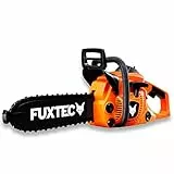 Fuxtec Motosega per Bambini Giocattolo da 3 Anni (36 Mesi) FX-SKS1, Riproduzione con Suono Reale e Catena Rotante