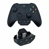 Mcbazel Headset Controller Sound Enhancer Audio Mic Adapter per Xbox One con jack da 3,5 mm/controller Xbox serie S/serie X/Xbox One S - nero