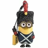 Tribe - Chiavetta USB 16 GB Vive Le Minion - Memoria Flash Drive 2.0, Personaggio Originale Minions, Pennetta USB Compatibile con Windows, Linux e Mac