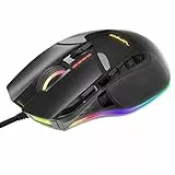 Patriot Memory Viper V570 Mouse Gaming Retroiluminazione RGB Cablato con sensore Avago Laser 12000 DPI BLACKOUT EDITION - PV570LUXWAK