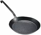 Unbekannt Turk 65534 padella in ferro con manico con gancio piatto, forgiato a caldo, diametro 34 cm