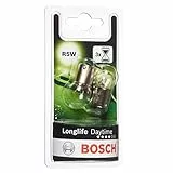 Bosch R5W Longlife Daytime lampadine auto, 12 V 5 W BA15s, lampadine x2