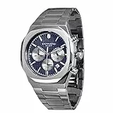 SAPPHERO Orologio Uomo Movimento al Quarzo Giapponese Impermeabile 100M Orologio Uomo Acciaio Inossidabile Orologio da Polso Casuale Attività Commerciale Miglior Regalo Orologio da Polso Uomo