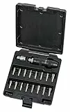Ks Tools 515.2000 - Set di cacciaviti per Frapper con punte, 18 pezzi, colore: Bianco