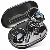 Dascert Cuffie Bluetoth Sport, Cuffie Wireless con Microfono, Auricolari Bluetoth 5.3 con HiFi Stereo, IP7 Impermeabile Cuffie Senza Fili Cancellazione Rumore, Bassi Potenziati, Controllo Touch