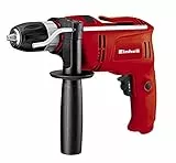 Einhell Trapano a percussione TC-ID 650 E (650 W, capacità di foratura Ø legno 25 mm, calcestruzzo 13 mm, metallo 10 mm, arresto di profondità in metallo, gancio a nastro)