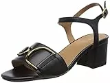 Geox D New Eraklia 50, Sandal Donna, Nero, 40 EU