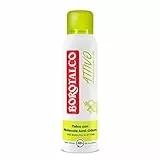 Borotalco, Deodorante Spray Attivo Giallo, Formula Senza Alcool e con Talco con Molecole Anti-Odore, Efficacia Fresca, 48h di Efficacia, Profumo di Cedro e Lime - 1 Flacone da 150 ml