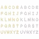 DICOSMETIC 312 Pz 2 Colori Alfabeto Pendenti e Ciondoli In Acciaio Inossidabile Carino Lettera Pendenti e Ciondoli AZ Lettera Iniziale Pendenti e Ciondoli per La Creazione di Collane, Foro:1.2mm-1.4mm