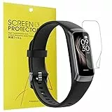 Blueshaweu Pellicola protettiva compatibile con IMFRCHCS IMFRCHCS C60 Smartwatch, HD trasparente, pellicola protettiva flessibile in TPU per IMFRCHCS C60 Fitness Tracker (6 pezzi)