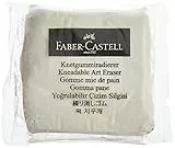 Faber-Castell 127154 - Gomma Art bianca, 1 gomma