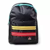 Playstation Retro Logo Backpack Zaino Casual 41 Centimeters 20 Nero (Black)