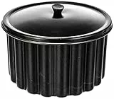 Ibili 825.020 Stampo da budino Antiaderente con Coperchio 20 Centimetri in Alluminio