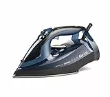 Girmi ST6204 Ferro da Stiro a Vapore 2800W, Colpo Vapore 140g, Serbatoio 380ml, Piastra INOX con Asola Salvabottoni, Stiratura a Secco e a Vapore Anche in Verticale