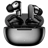 NZKEEYZI Cuffie Bluetooth, Auricolari Bluetooth 5.3 con 4 Mic, 40 Ore di Riproduzione, Cuffie Wireless In Ear HiFi Stereo, Cuffie Senza Fili IP7 Impermeabili, Touch Control, USB-C, Design Portatile