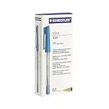 STAEDTLER Stick Penna a sfera Media confezione di 10 blu
