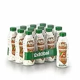 AdeZ Mandorla – 12 Bottiglie da 800ml, Bevanda Vegetale alla Mandorla con Avena e Riso, Contiene Naturalmente Zuccheri, con Calcio e Vitamine D e B12