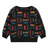 Levi's Logo Lvb all Over Stampa crewne 6ej088 Felpe, Meteorite, 3 Anni Bambini e Ragazzi