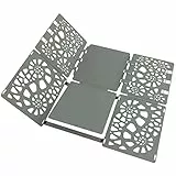 BoxLegend Piega Magliette V1-Plus Piega Magliette Adulti e Bambini Abbigliamento Veloce e Conveniente per Piega Camicie Piegare Magliette Grigio