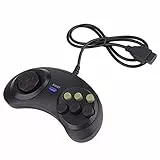 RETYLY Classic Retro 6 Pulsanti Wired Gestore Controller Di Gioco Gamepad Joystick Joypad per Sega Md2 Pc Mega Drive Accessori Da Gioco