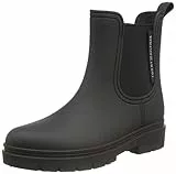Tommy Hilfiger Essential Tommy Rainbootie, Stivale Basso Donna, Nero, 39 EU