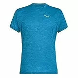 Salewa Puez Melange T-shirt, Uomo, Blue Danube Melange, M