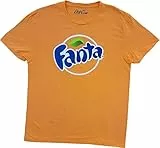 DABI Maglietta da uomo Fanta Orange Soda Beverage Logo Tee Coke Colour34, Colore: arancione., XL