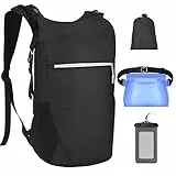 Borsa Impermeabile Dry Bag Zaino - 20l Pieghevole Sacca Stagna Borse Barca Set Marsupio Custodia per Cellulare per Trekking Sup Kayak Mare Canoa Pesca Vela Rafting Nuoto Campeggi