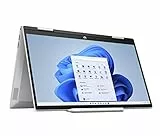 HP - PC Pavilion x360 14-dy0003sl Convertibile, Intel Core i3-1125G4, RAM 8GB DDR4, SSD 256GB, Display 14' Touch IPS FHD, Intel UHD, Audio B&O, Penna Inclusa, Windows 11 Modalità S, Argento