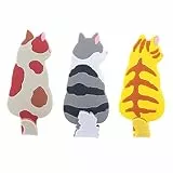 Cabilock 3 Pezzi Decorazione Gancio Per La Casa Animali Magnetici Micro Frigorifero Adesivi Bianchi Per Calendario Giardino Fata Figure Animali Ganci Magnetici Da Appendere Magnetici