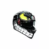 AGV CASCO K3 SV MULTI MPLK MS ANGRY BLACK